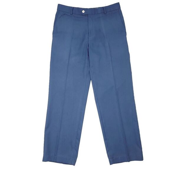 Peter Millar E4 Golf Pants Mens 34x28 Blue Wicking Lightweight Casual Polyester